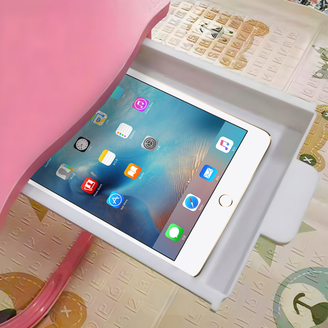 SOGA Pink Portable Bed Table Adjustable Folding Mini Desk With Mini Drawer and Cup-Holder Home Decor - BedTableM667 - Desks & Computer Tables - 9 - AU DEPOT SOGA Buy SOGA Pink Portable Bed Table Adjustable Folding Mini Desk With Mini Drawer and Cup-Holder Home Decor Online - Desks & Computer Tables - 9 - AU Depot Free Shipping