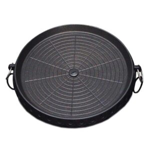 SOGA Portable Korean BBQ Butane Gas Stove Stone Grill Plate Non Stick Coated Round StoneBBQPlateRound AU Depot Free Shipping SOGA Portable Korean BBQ Butane Gas Stove Stone Grill Plate Non Stick Coated Round - AU DEPOT