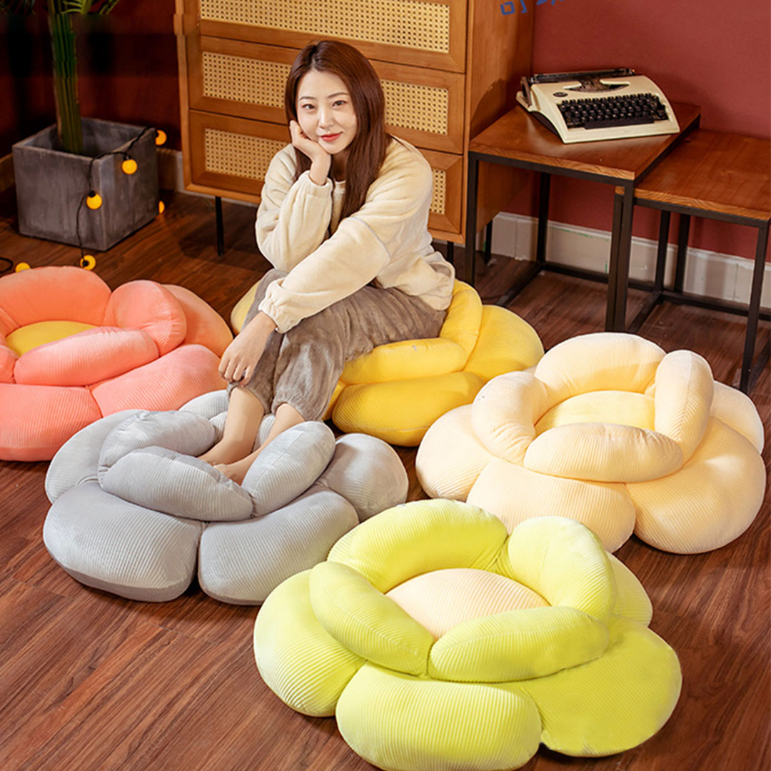 SOGA Red Double Flower Shape Cushion Soft Bedside Floor Plush Pillow Home Decor - SCushion002 - Furniture - 5 - AU DEPOT SOGA Buy SOGA Red Double Flower Shape Cushion Soft Bedside Floor Plush Pillow Home Decor Online - Furniture - 5 - AU Depot Free Shipping