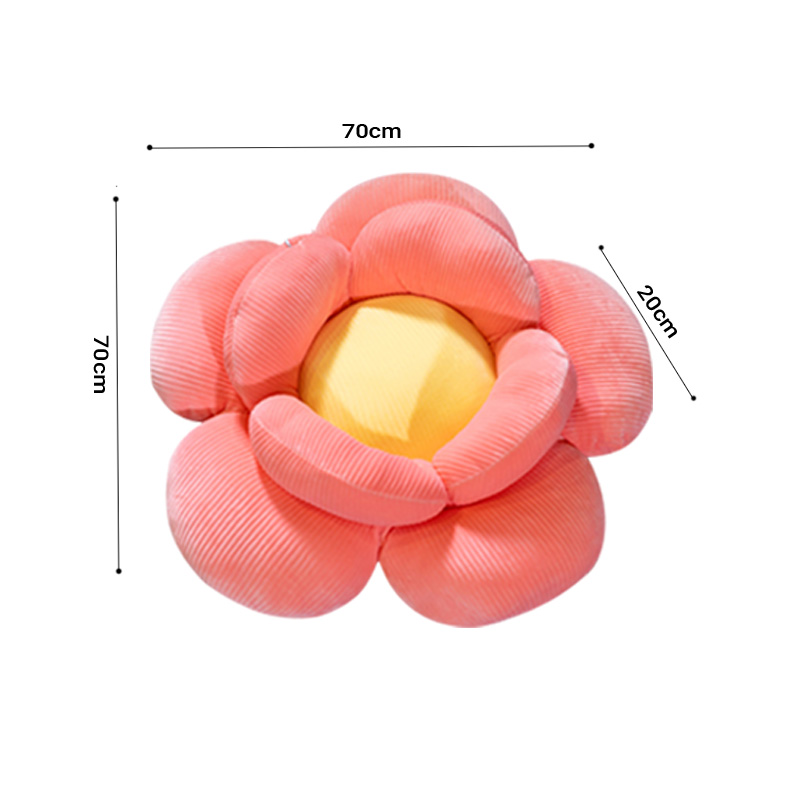 SOGA Red Double Flower Shape Cushion Soft Bedside Floor Plush Pillow Home Decor - SCushion002 - Furniture - 6 - AU DEPOT SOGA Buy SOGA Red Double Flower Shape Cushion Soft Bedside Floor Plush Pillow Home Decor Online - Furniture - 6 - AU Depot Free Shipping