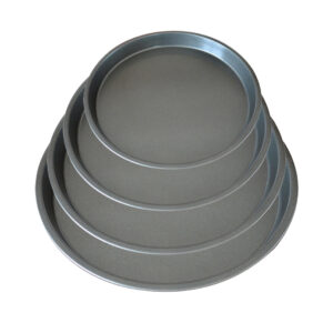 Buy SOGA Round Black Steel Non-stick Pizza Tray Oven Baking Plate Pan Set Online - Home & Living - 1 - AU Depot Free Shipping