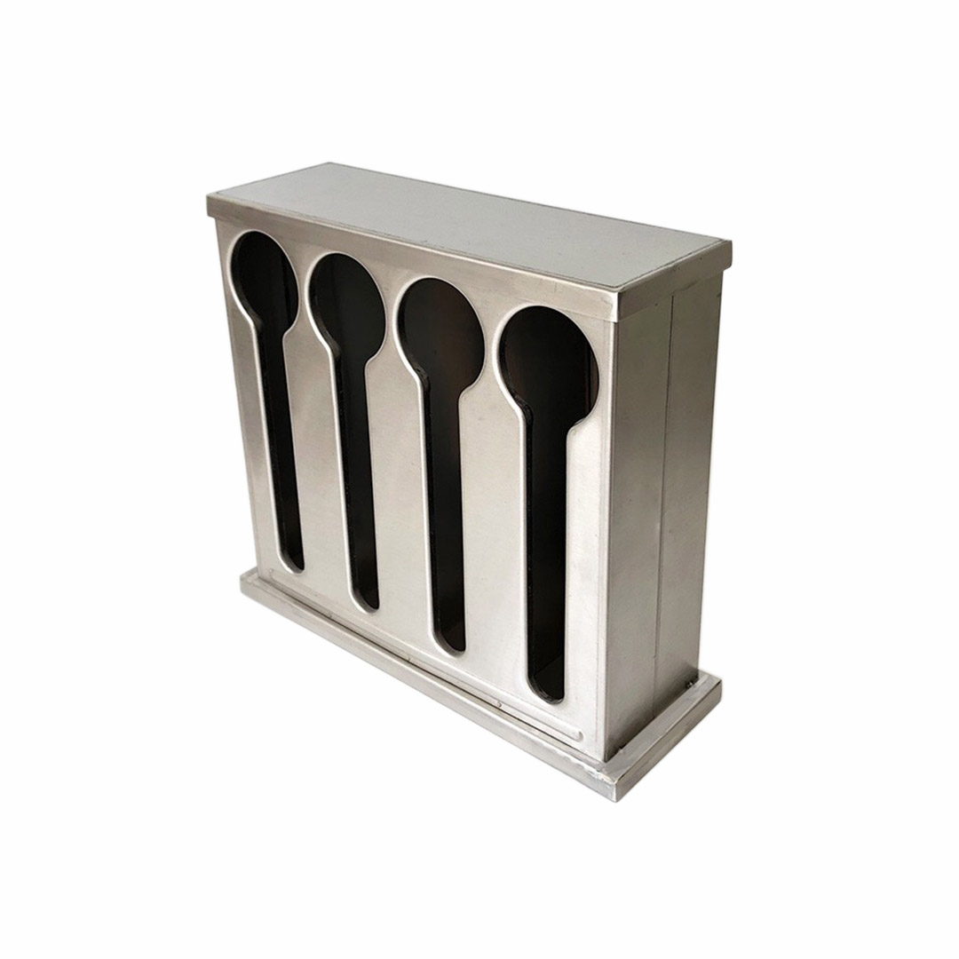 SOGA Stainless Steel Buffet Restaurant Spoon Utensil Holder Storage Rack 4 Holes - CutleryHolder4631 - Home & Living - 5 - AU DEPOT SOGA Buy SOGA Stainless Steel Buffet Restaurant Spoon Utensil Holder Storage Rack 4 Holes Online - Home & Living - 5 - AU Depot Free Shipping