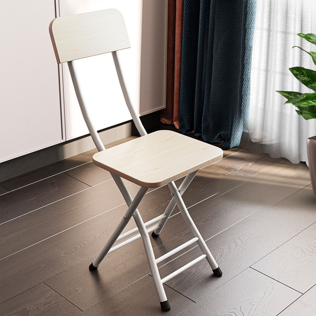 SOGA White Maple Foldable Chair Space Saving Lightweight Portable Stylish Seat Home Decor Set of 2 - ChairAS713 - Furniture - 4 - AU DEPOT SOGA Buy SOGA White Maple Foldable Chair Space Saving Lightweight Portable Stylish Seat Home Decor Set of 2 Online - Furniture - 4 - AU Depot Free Shipping