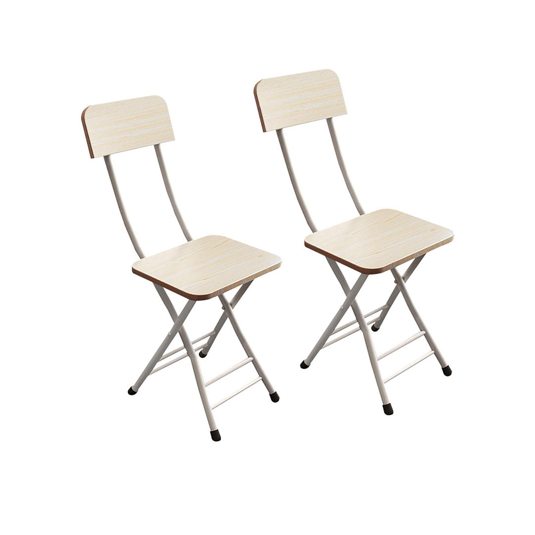SOGA White Maple Foldable Chair Space Saving Lightweight Portable Stylish Seat Home Decor Set of 2 - - ChairAS713 1 SOGA White Maple Foldable Chair Space Saving Lightweight Portable Stylish Seat Home Decor Set of 2 - AU DEPOT Buy SOGA White Maple Foldable Chair Space Saving Lightweight Portable Stylish Seat Home Decor Set of 2 Online - Furniture - 1 - AU Depot Free Shipping