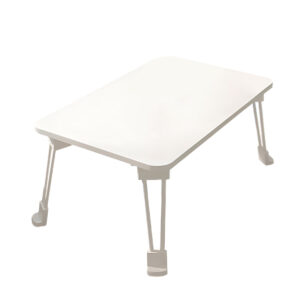Buy SOGA White Portable Bed Table Adjustable Folding Mini Desk With Cup-Holder Home Decor Online - Desks & Computer Tables - 1 - AU Depot Free Shipping