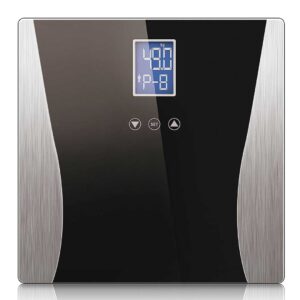 SOGA Wireless Digital Body Fat LCD Bathroom Weighing Scale Electronic Weight Tracker Black BodyFatScale1304Black AU Depot Free Shipping SOGA Wireless Digital Body Fat LCD Bathroom Weighing Scale Electronic Weight Tracker Black - AU DEPOT