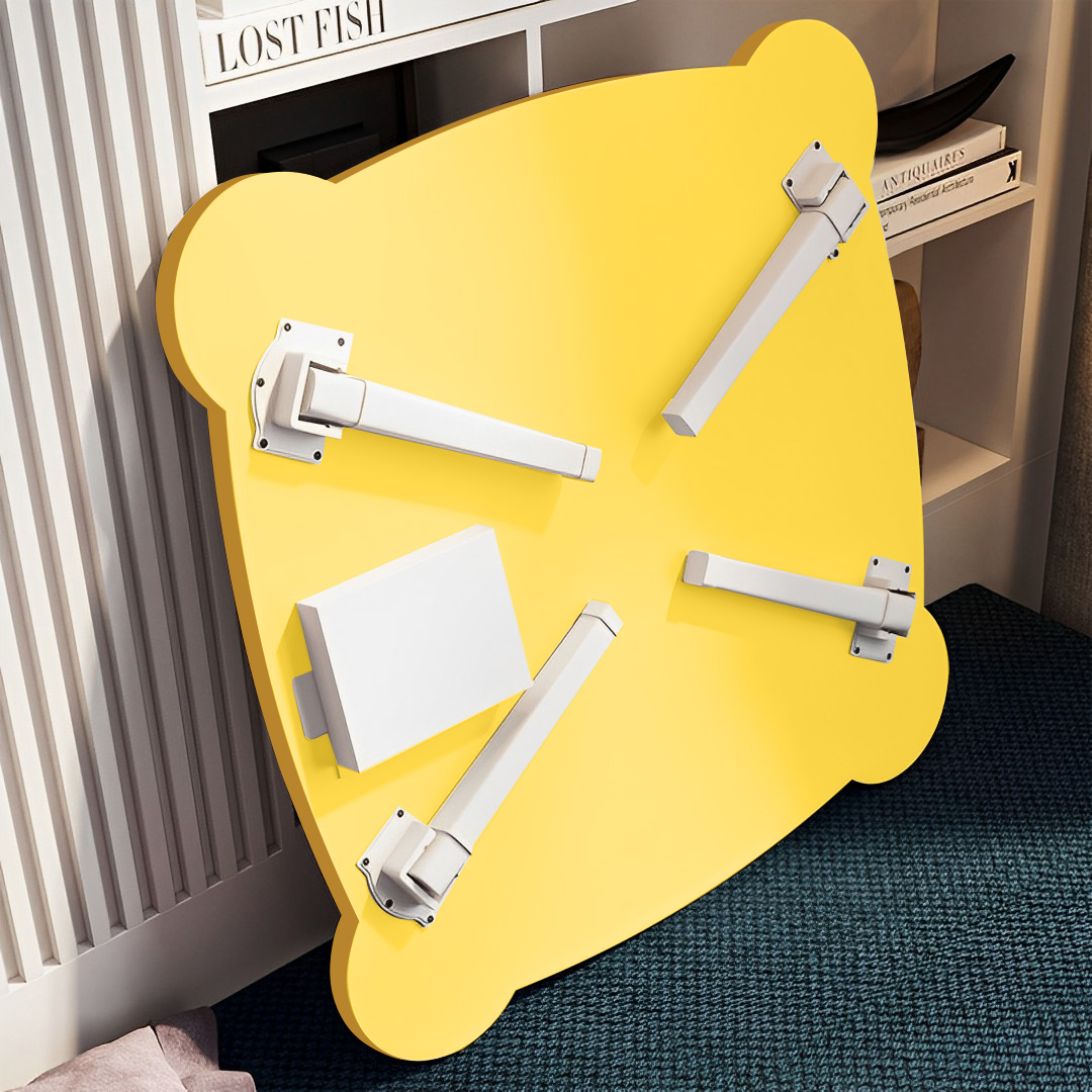 SOGA Yellow Minimalist Cat Ear Portable Floor Table Small Space-Saving Mini Desk Home Decor - FloorTable505 - Desks & Computer Tables - 5 - AU DEPOT SOGA Buy SOGA Yellow Minimalist Cat Ear Portable Floor Table Small Space-Saving Mini Desk Home Decor Online - Desks & Computer Tables - 5 - AU Depot Free Shipping
