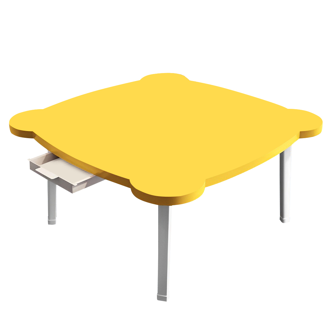 SOGA Yellow Minimalist Cat Ear Portable Floor Table Small Space-Saving Mini Desk Home Decor - - FloorTable505 1 SOGA Yellow Minimalist Cat Ear Portable Floor Table Small Space-Saving Mini Desk Home Decor - AU DEPOT Buy SOGA Yellow Minimalist Cat Ear Portable Floor Table Small Space-Saving Mini Desk Home Decor Online - Desks & Computer Tables - 1 - AU Depot Free Shipping