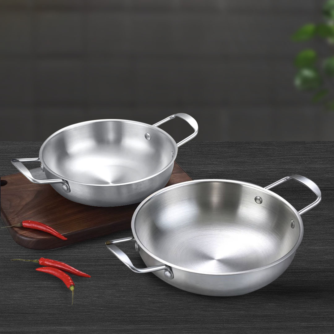 Soga 20cm Premium Silver Seafood Dry Pot Stockpot Versatile and Durable Kitchen Essential - VICSoupPot02 - home & living - 6 - AU DEPOT SOGA Buy Soga 20cm Premium Silver Seafood Dry Pot Stockpot Versatile and Durable Kitchen Essential Online - home & living - 6 - AU Depot Free Shipping