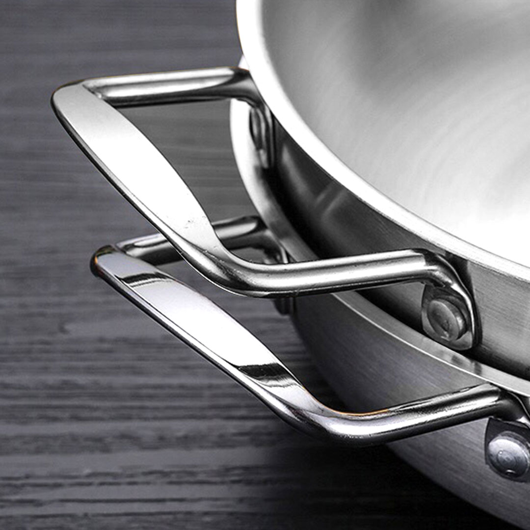 Soga 20cm Premium Silver Seafood Dry Pot Stockpot Versatile and Durable Kitchen Essential - VICSoupPot02 - home & living - 7 - AU DEPOT SOGA Buy Soga 20cm Premium Silver Seafood Dry Pot Stockpot Versatile and Durable Kitchen Essential Online - home & living - 7 - AU Depot Free Shipping