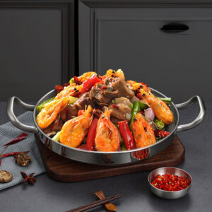 Buy Soga 26cm Dry Pot with Natural Color 201 Material Constructed from Stainless Steel Kitchen Essentials Online - home & living - 2 - AU Depot Free Shipping