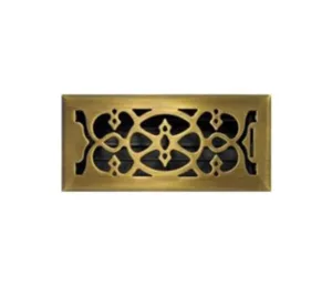 VICTORIAN FLR REG 300X100 ANTIQUE BRASS AU DEPOT Trade Supply Victorian flr reg 300x100 antique brass - AU DEPOT
