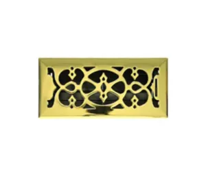 VICTORIAN FLR REG 300X100 POLISHED BRASS AU DEPOT Trade Supply Victorian flr reg 300x100 polished brass - AU DEPOT