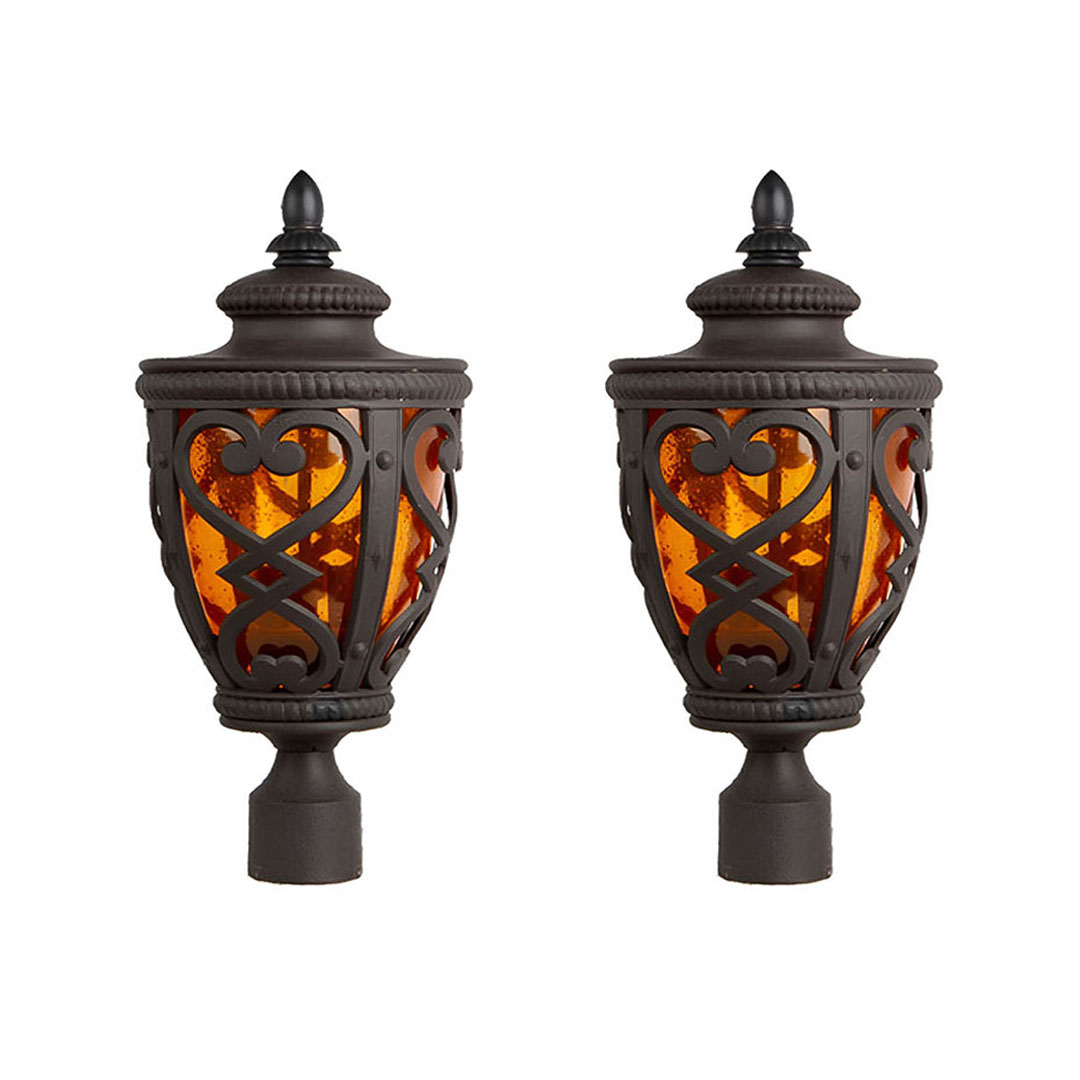 Vintage Lamp 2X 50.8cm Elegant Post Light with Aluminum and Glass Lantern Classic Outdoor Lighting - Lamps - Lamp301StandX2 1 Vintage Lamp 2X 50.8cm Elegant Post Light with Aluminum and Glass Lantern Classic Outdoor Lighting - AU DEPOT Buy Vintage Lamp 2X 50.8cm Elegant Post Light with Aluminum and Glass Lantern Classic Outdoor Lighting Online - Home & Living - 1 - AU Depot Free Shipping