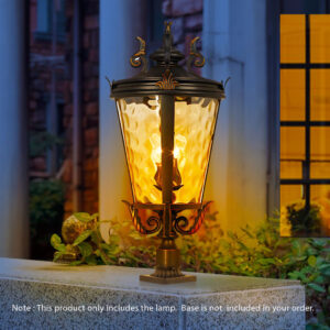 Buy Vintage Lantern 6X 71.2cm Wall Lamp Modern Aluminum & Glass Wall Light Classic Outdoor Sconce Decorative Exterior Lighting Online - Home & Living - 2 - AU Depot Free Shipping
