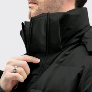 Buy abbee Black Large Winter Hooded Overcoat Long Jacket Stylish Lightweight Quilted Warm Puffer Coat Online - Apparel & Footwear - 2 - AU Depot Free Shipping