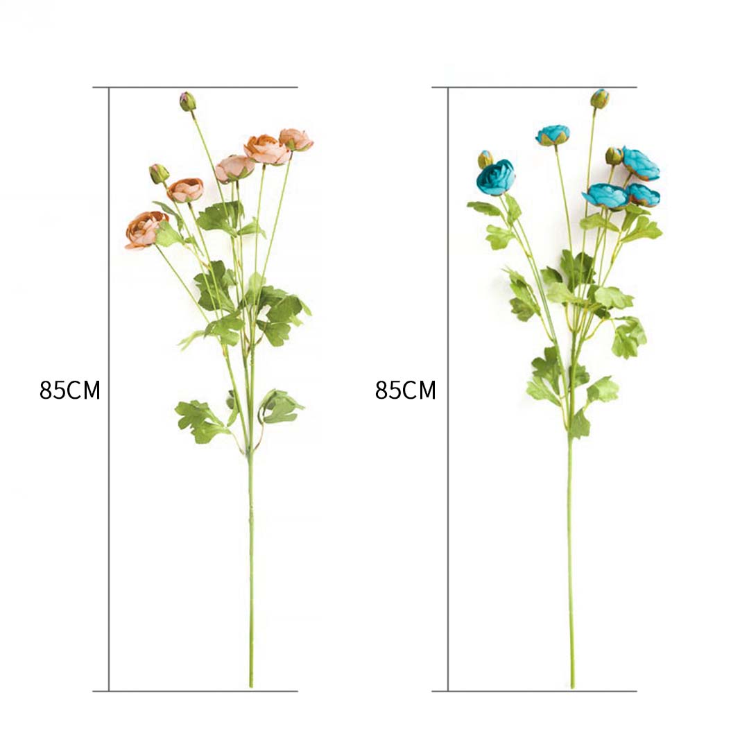SOGA 12pcs Artificial Silk Flower Fake Rose Bouquet Table Decor Blue - AFlower3H12Blue - Home & Living - 3 - AU DEPOT SOGA Buy SOGA 12pcs Artificial Silk Flower Fake Rose Bouquet Table Decor Blue Online - Home & Living - 3 - AU Depot Free Shipping