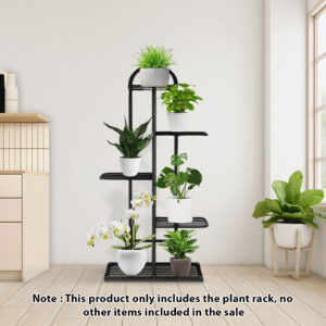Buy SOGA 2X 5 Tier 6 Pots Black Metal Plant Stand Flowerpot Display Shelf Rack Indoor Home Office Decor Online - Home & Living - 2 - AU Depot Free Shipping